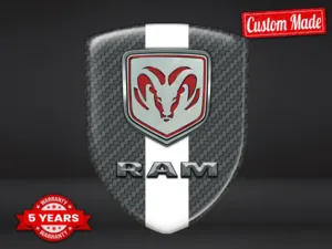 Dodge Stampa Adesivi Logo Edizione Premium Regolabili